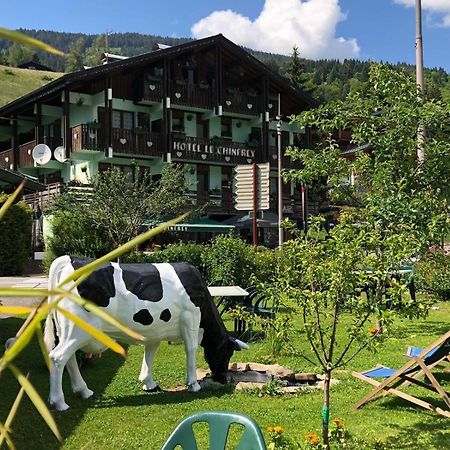 Hotel Le Chinfrey Les Gets Buitenkant foto